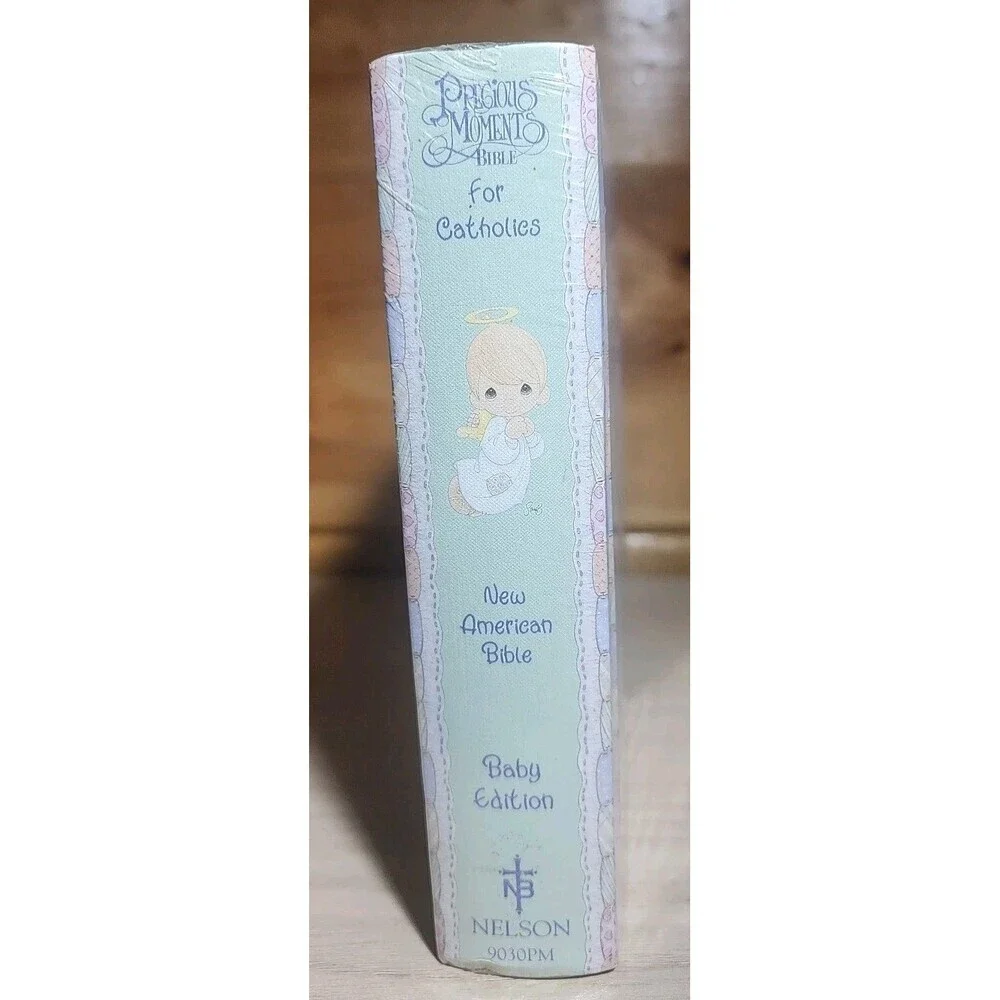 Precious Moments Bible for Catholics New American Bible Baby Edition Nelson HC